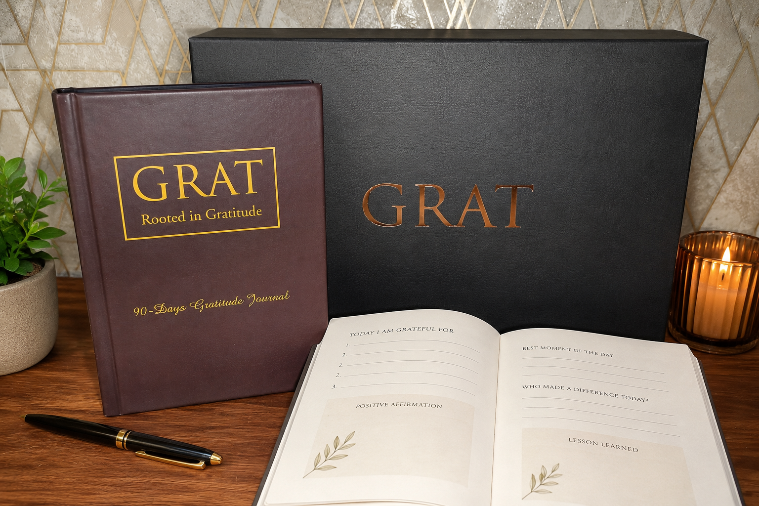 GRAT GRATITUDE JOURNAL 90 Days